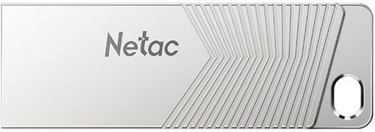 Флешка Netac 128GB UM1 USB3.2 серебристый (NT03UM1N-128G-32PN)