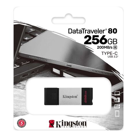 Флеш-накопитель Kingston DataTraveler 80 256GB (DT80/256GB)