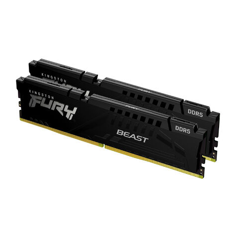 Модули памяти Kingston Fury Beast 32GB (2x16GB) DDR5 DIMM 6000Mhz (KF560C40BBK2-32)