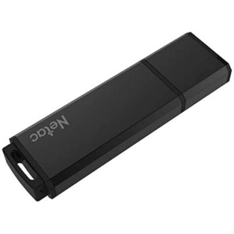 Флешка Netac 128GB U351 USB3.0 металл/черный (NT03U351N-128G-30BK)