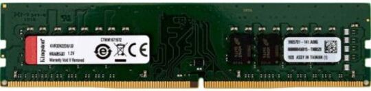 Оперативная память Kingston ValueRAM 32GB DIMM DDR4 (1x32GB) 3200MHz (KVR32N22D8/32)