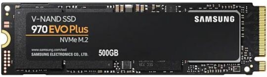 SSD-диск Samsung (PCI-E NVMe) 500Gb 970 EVO Plus M.2 2280 (MZ-V7S500BW)