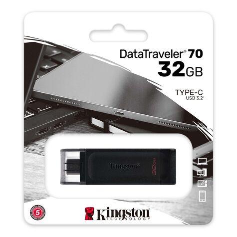Флеш-накопитель Kingston DataTraveler 70 32GB (DT70/32GB)
