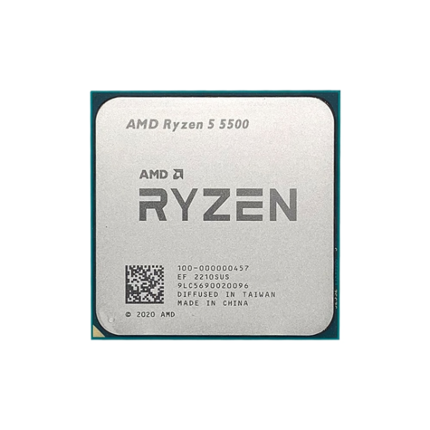 Процессор AMD Ryzen 5 5500 (AM4,OEM) (100-000000457)