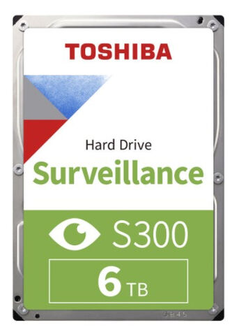 Жесткий диск Toshiba Surveillance S300 6Tb 3.5" SATA III (HDWT860UZSVA)