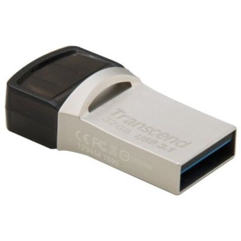 Флешка Transcend 32GB JetFlash 890 USB 3.1 OTG TS32GJF890S