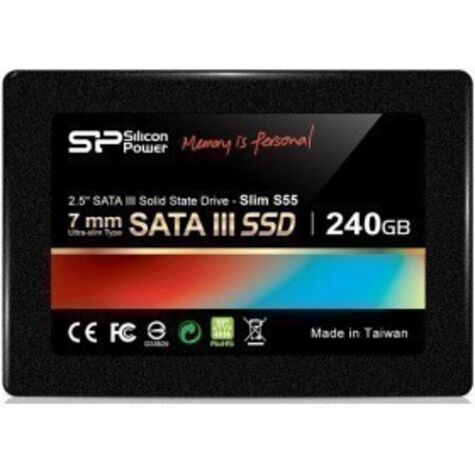 SSD-диск Silicon Power S55 (TLC, SATA 6Gb/s) SP240GBSS3S55S25