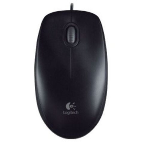 Мышь Logitech B100 Optical USB Mouse Black 910-003357