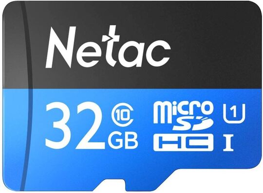 Карта памяти Netac 32GB microSDXC P500 (NT02P500STN-032G-R)