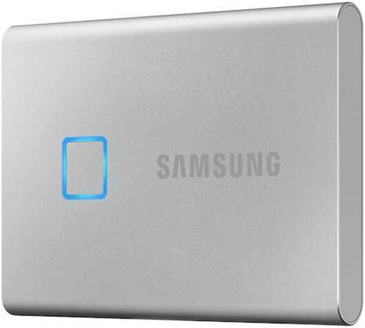 Внешний SSD-диск Samsung 500Gb T7 Touch USB 3.1 Gen 2 Type-C (MU-PC500S/WW)