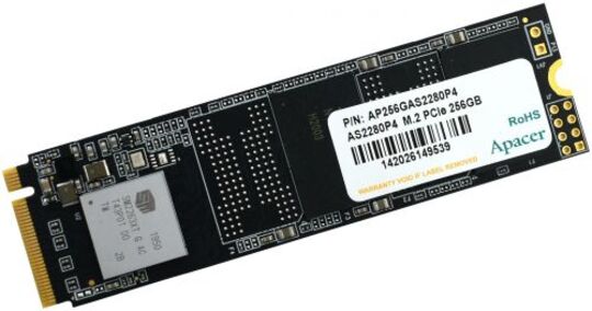 SSD-диск Apacer AS2280P4 256Gb M.2 2280 PCI-E 3D TLC (AP256GAS2280P4-1)