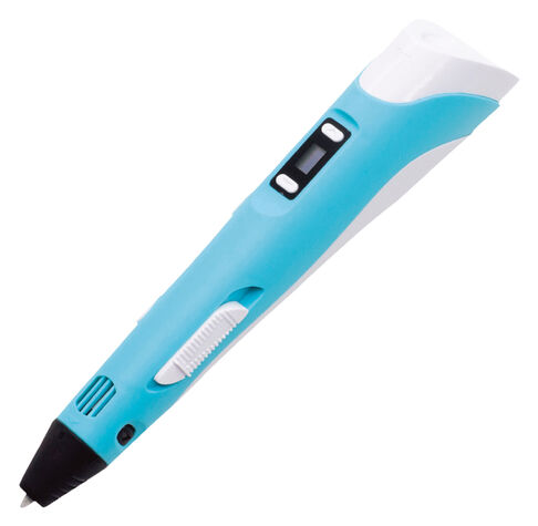 Ручка 3D Cactus CS-3D-PEN-A-BL PLA ABS LCD голубой