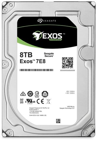 Жесткий диск HDD SATA Seagate 8Tb, ST8000NM000A, Exos 7E8