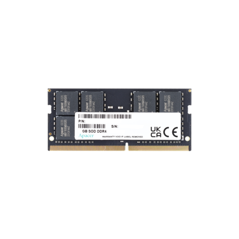 Оперативная память Apacer 8GB SO-DIMM DDR4 2666MHz (PC4-21300) (AS08GGB26CQYBGH)