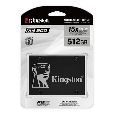 SSD Накопитель Kingston KC600 512GB (SKC600/512G)